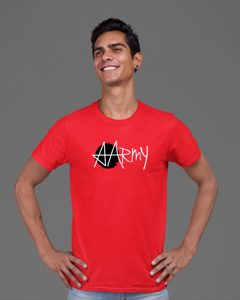 AArmy Unisex T-shirt Red