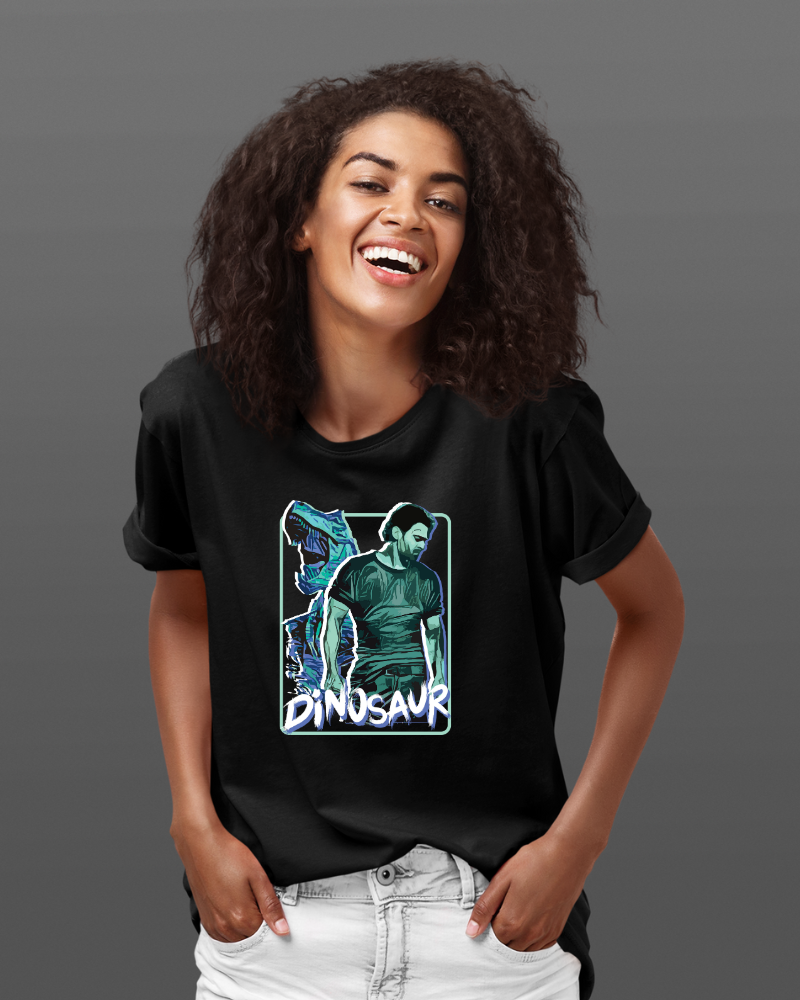 Dinosaur - Prabhas Unisex T-shirt Black