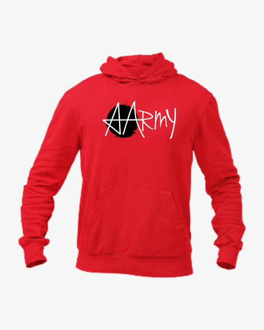 AArmy Unisex Hoodie Red