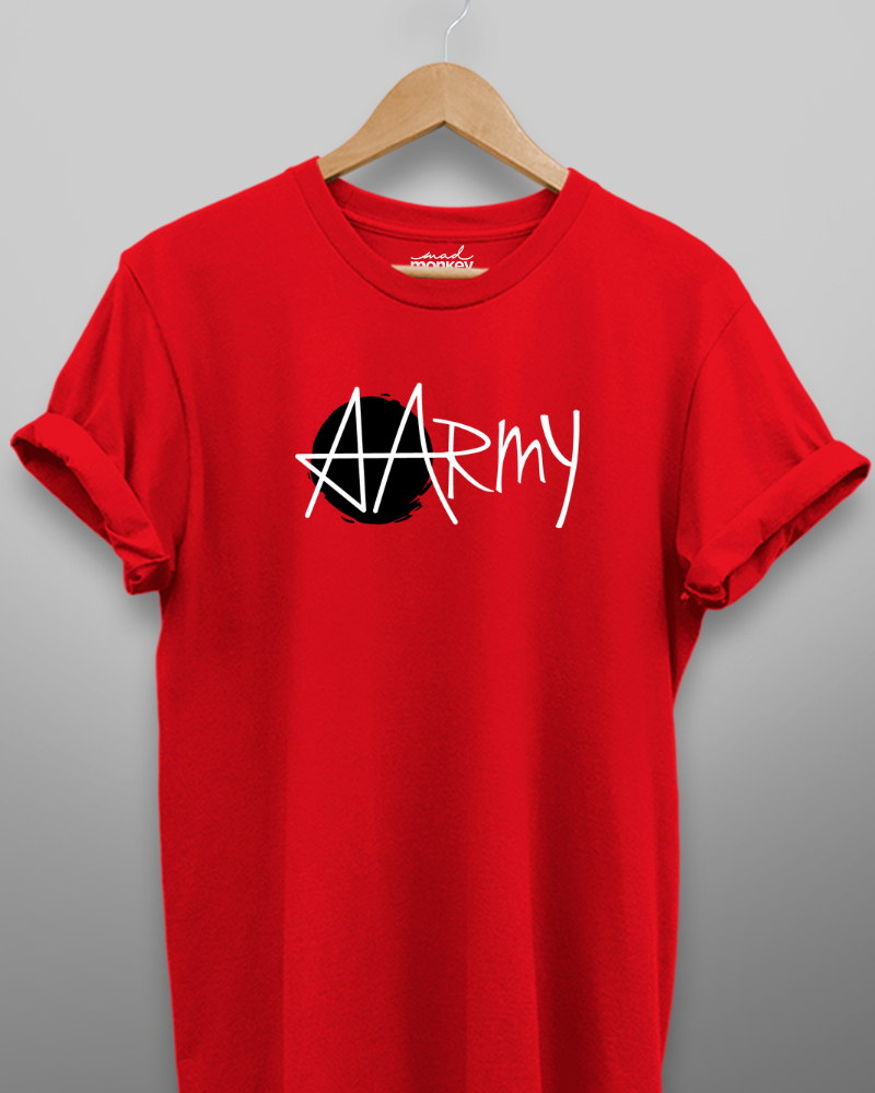 AArmy Unisex T-shirt Red