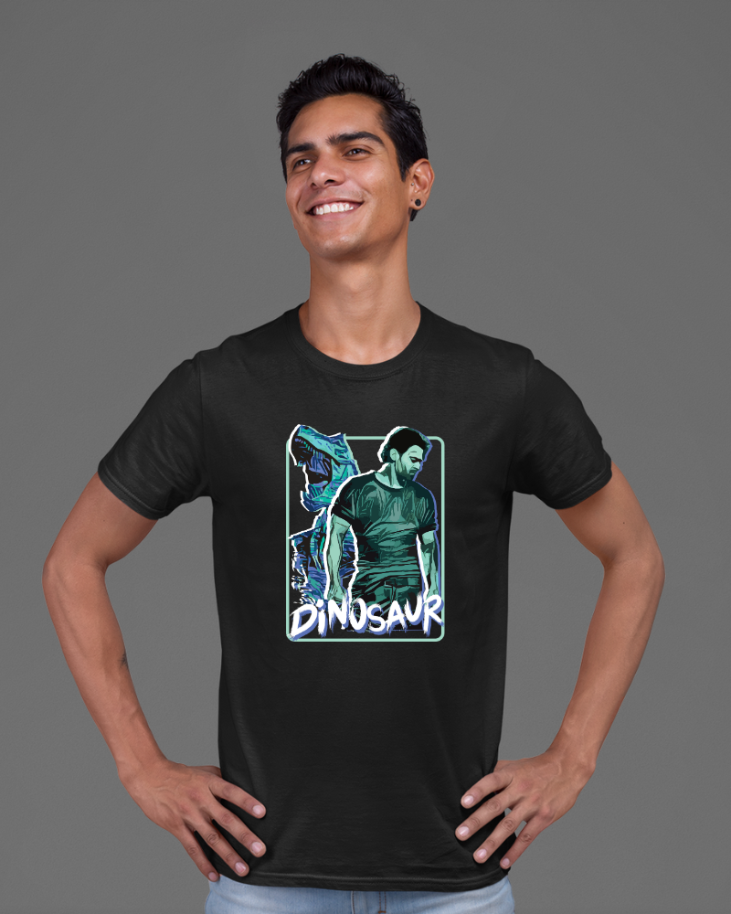 Dinosaur - Prabhas Unisex T-shirt Black