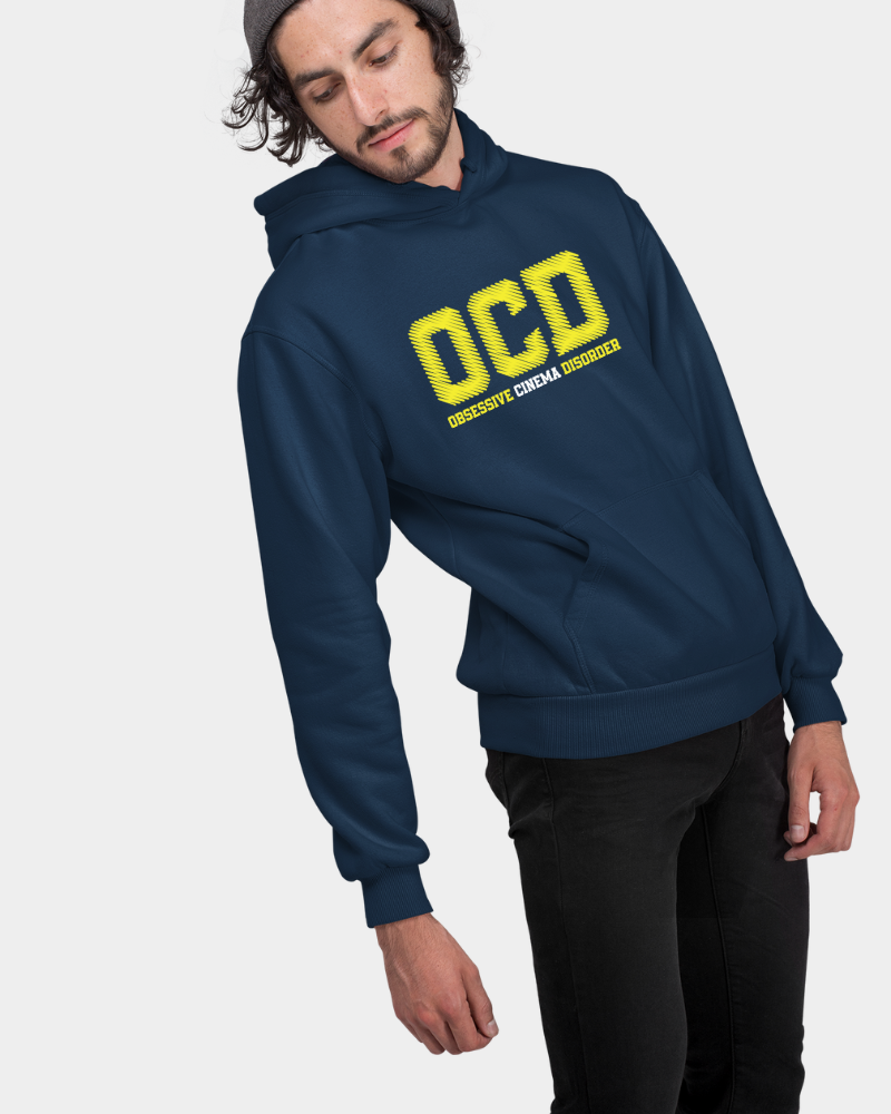 OCD- Obsessive Cinema Disorder Unisex Hoodie Navy Blue