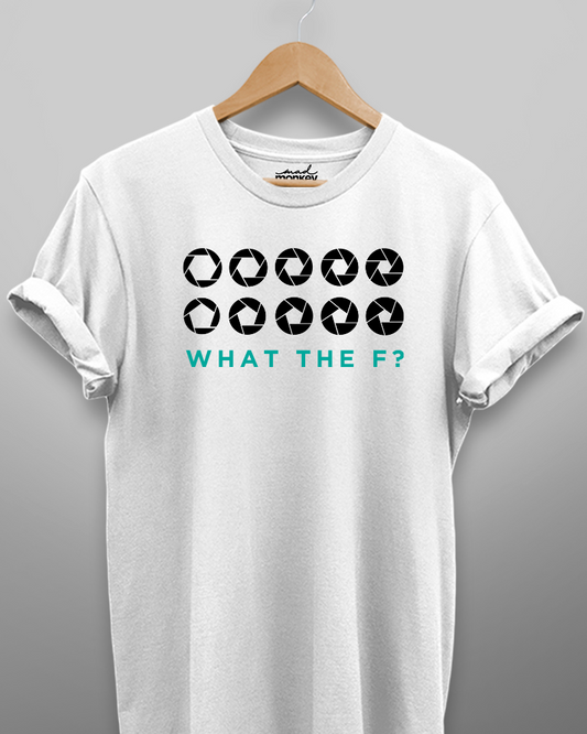 What The F? Unisex T-shirt White