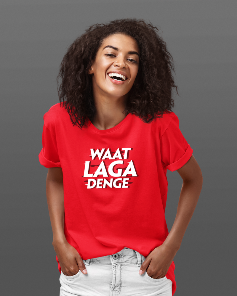 Waat Laga Denge Unisex T-shirt Red