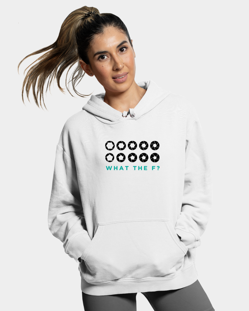 What The F? Unisex Hoodie White