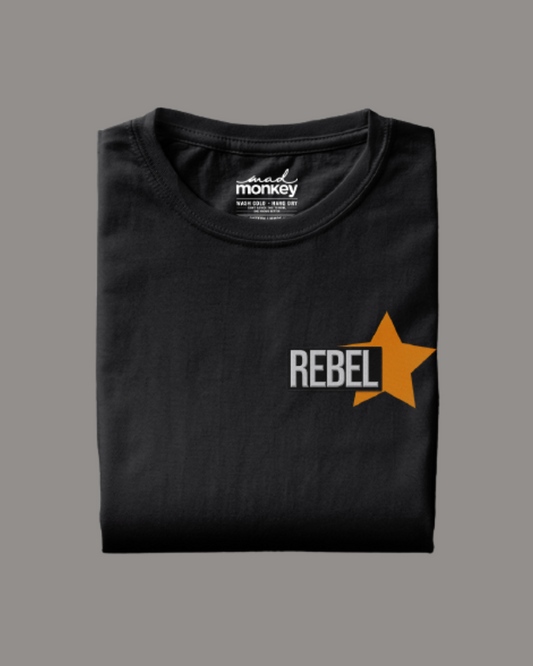 Rebel Star Special Edition Embroidered Unisex Tshirt