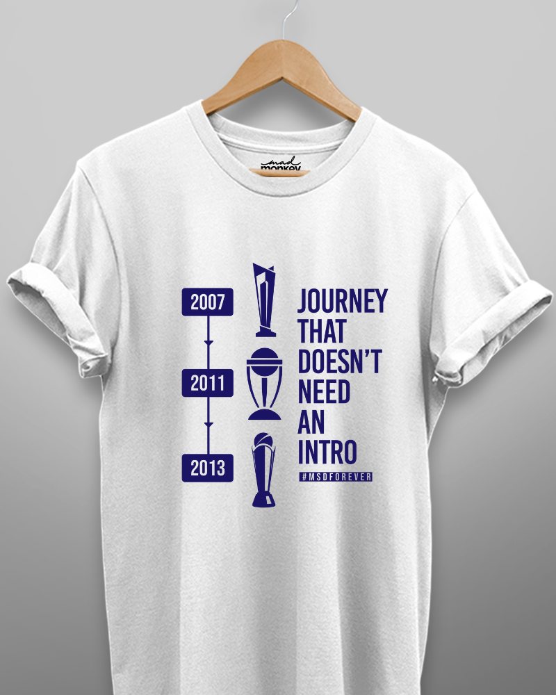 MSD Journey Unisex T-shirt White