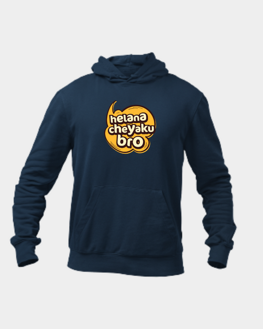 Helana Cheyaku Bro Unisex Hoodie Navy Blue