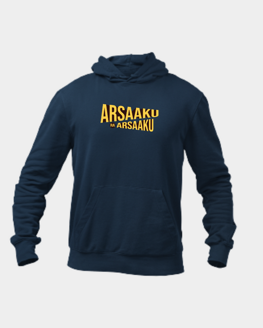 Arsaaku Ra Arsaaku Unisex Hoodie Navy Blue