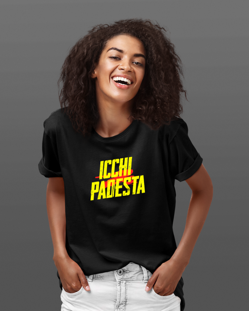 Icchi Padestha Unisex T-shirt Black - Mad Monkey