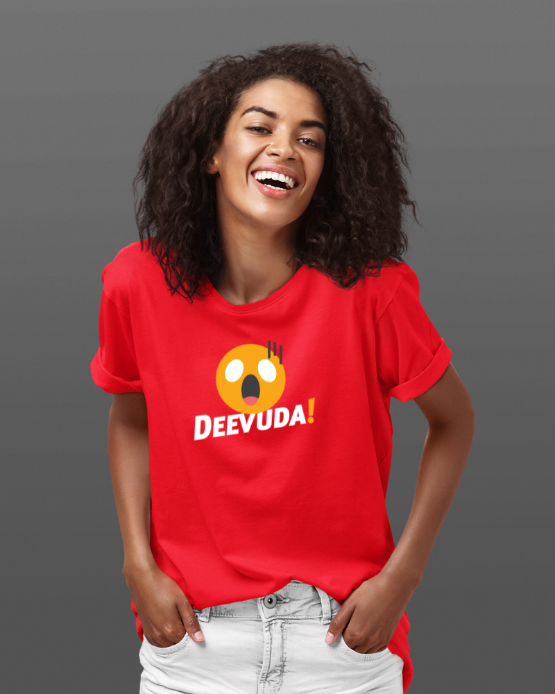 Deevuda Unisex T-shirt Red