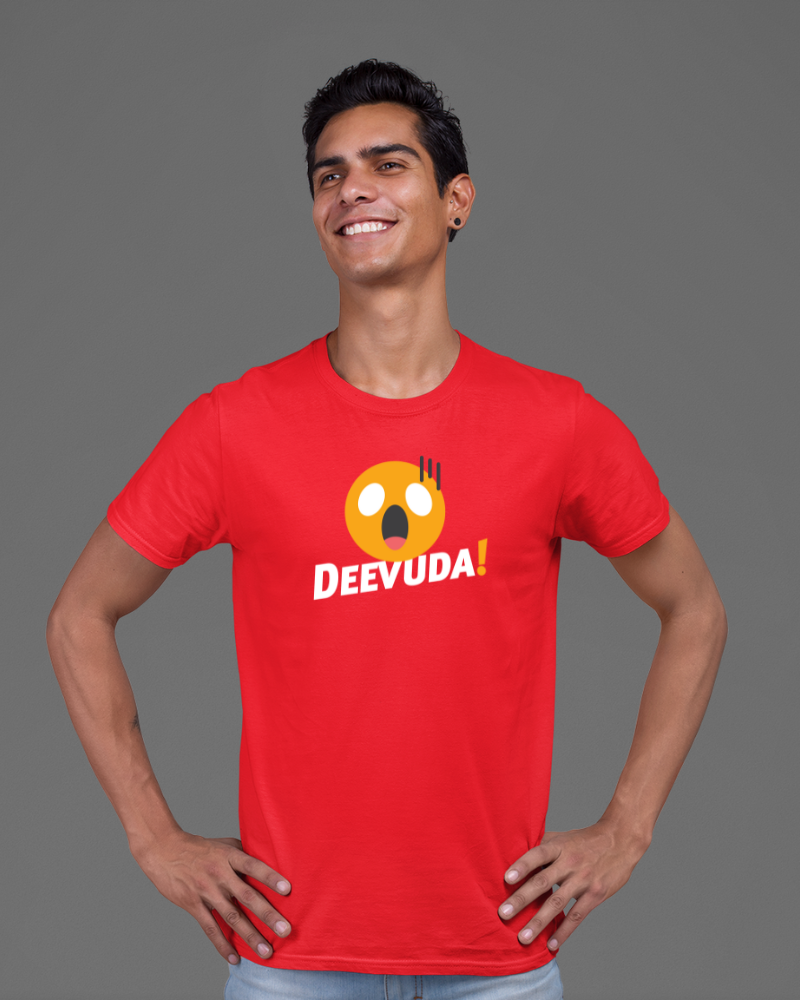 Deevuda Unisex T-shirt Red