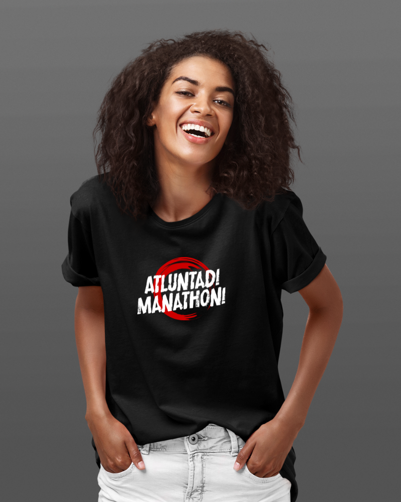 Atluntadi Manathoni Unisex T-shirt Black