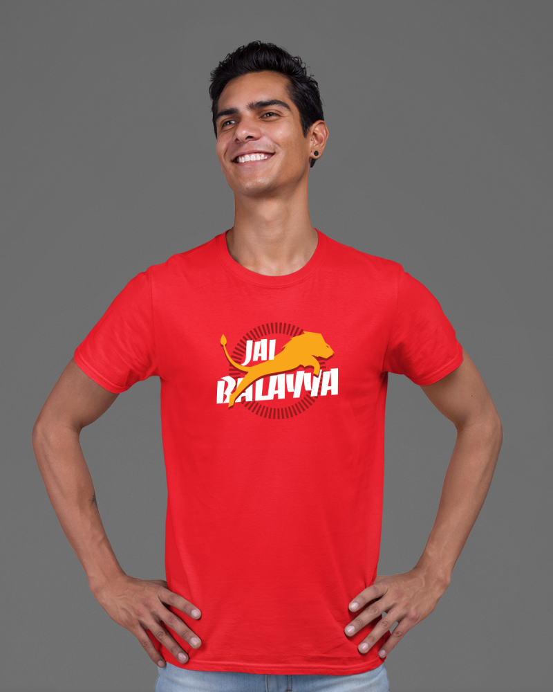 Jai Balayya Lion Unisex T-shirt Red