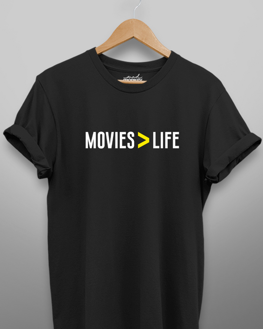 Movies Greater Than Life Unisex T-shirt Black