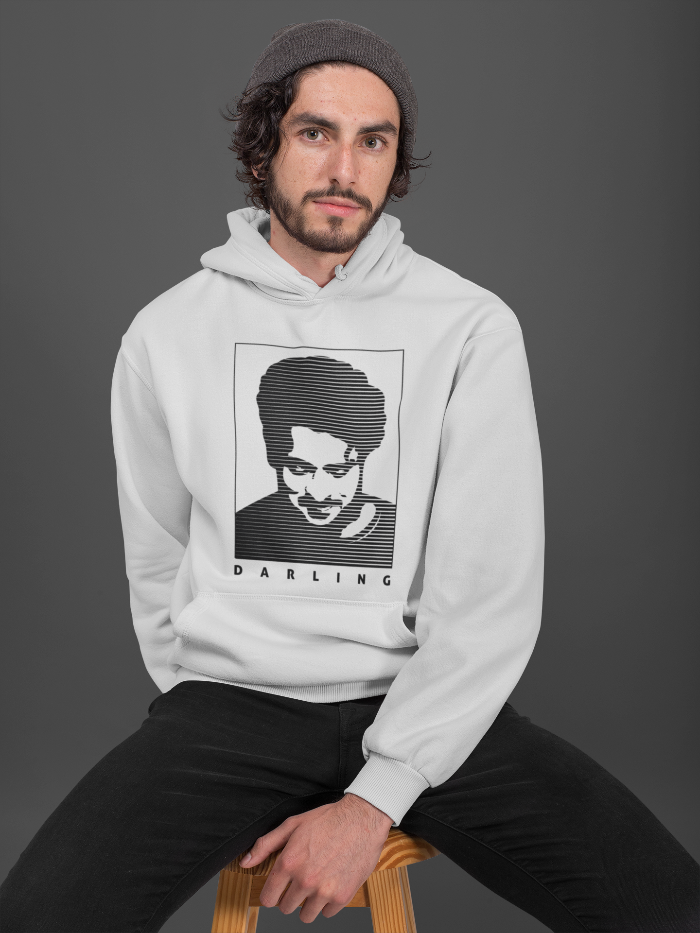 Darling- Prabhas Unisex Hoodie - ateedude