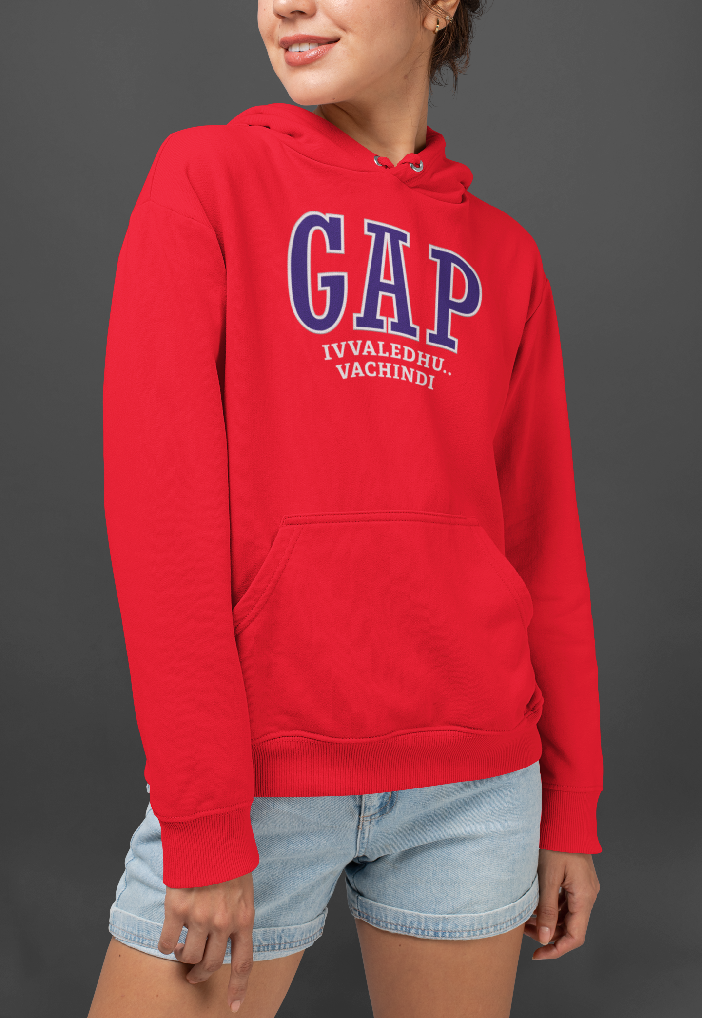GAP ivvala Vachindhi Unisex Hoodie - ateedude