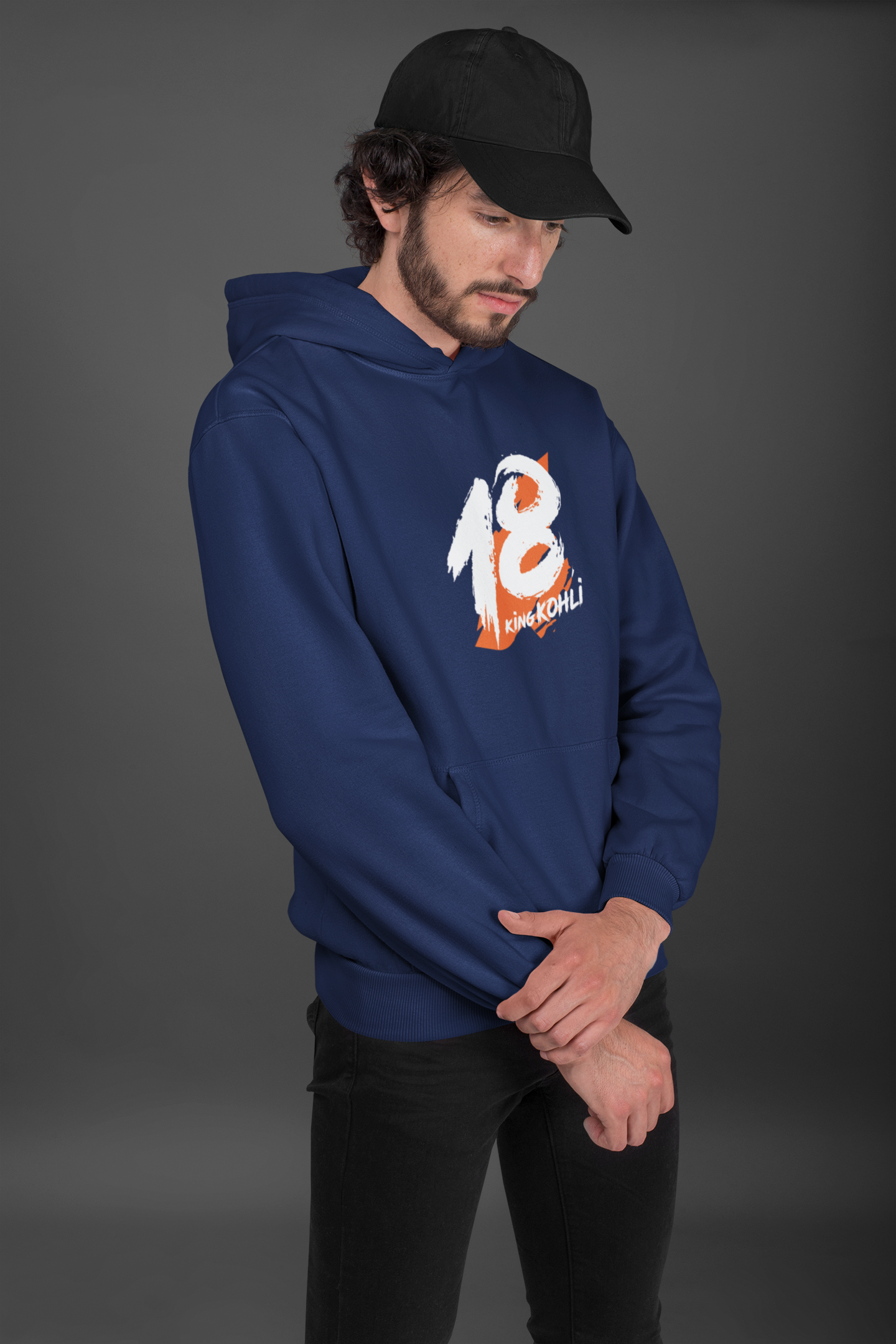 Virat kohli 18 Unisex Hoodie - ateedude