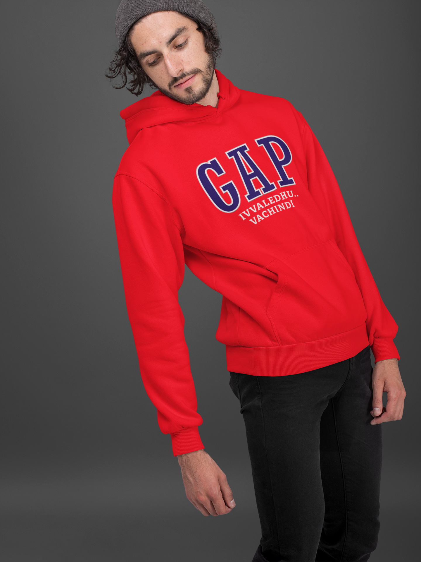 GAP ivvala Vachindhi Unisex Hoodie - ateedude